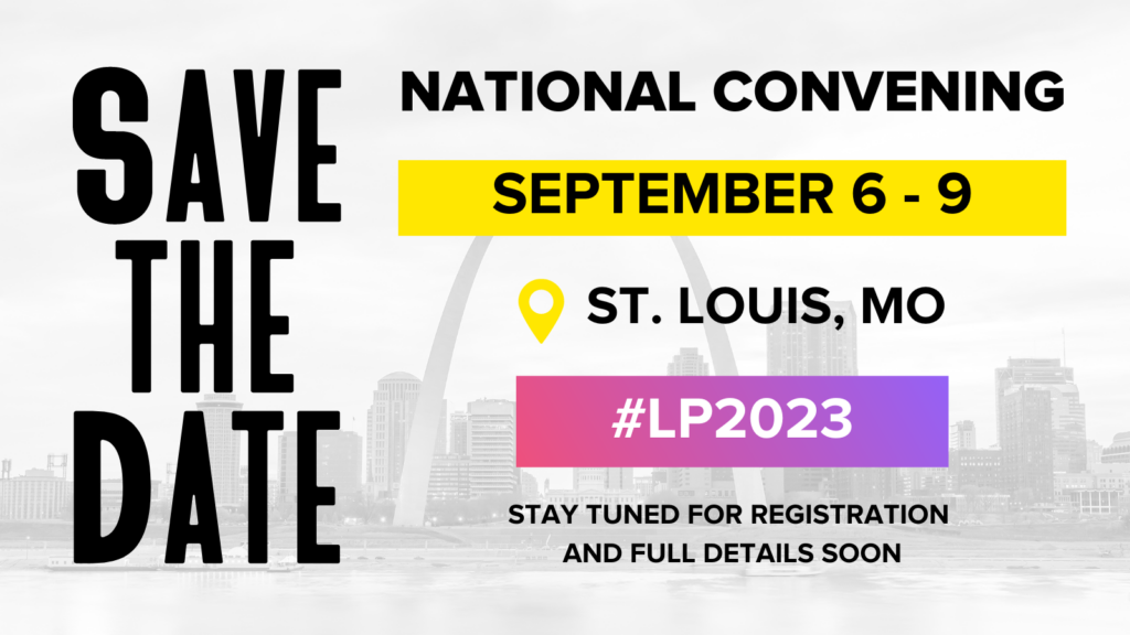 Save the date for our National Convening graphic