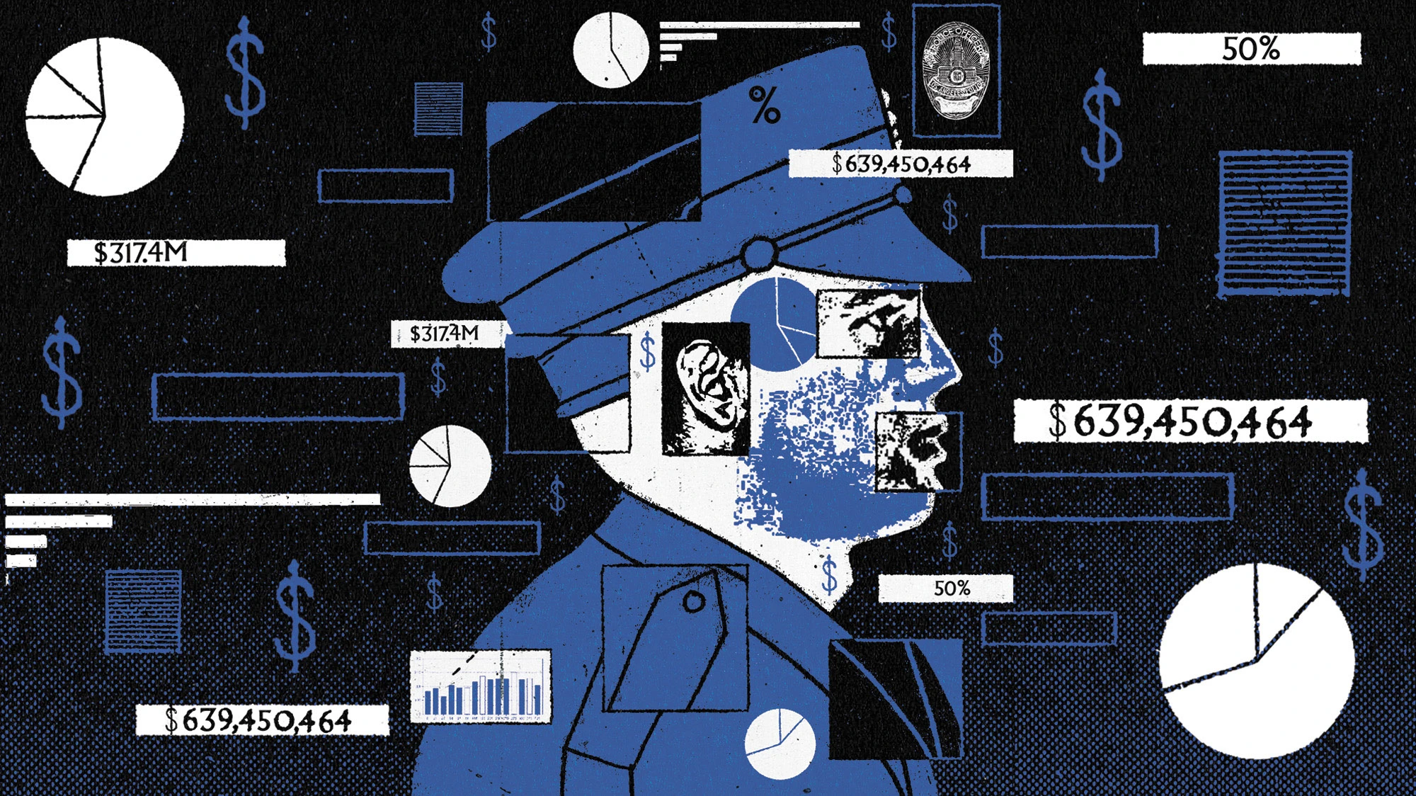 Computerized image of a police officer
