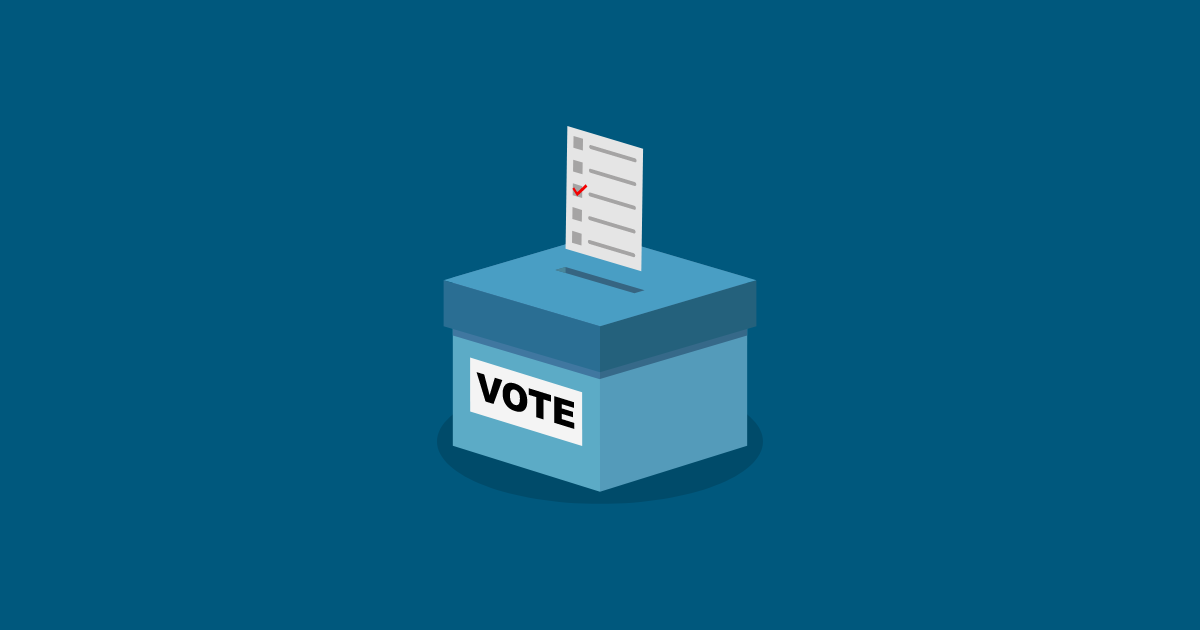 Ballot box image.