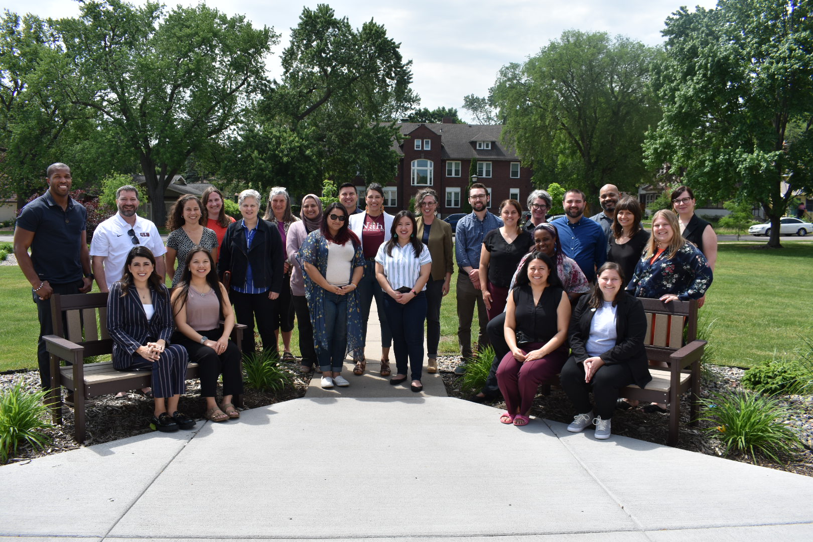 A group photo of LPMN members, staff, and partners at the 2023 state meeting in St. Paul.