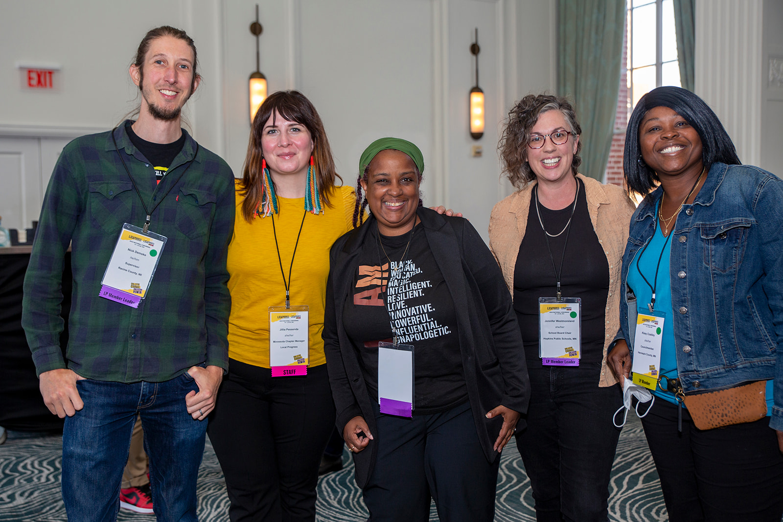 LPMN members pose for a photo at LP's 2023 National Convening in St. Louis.