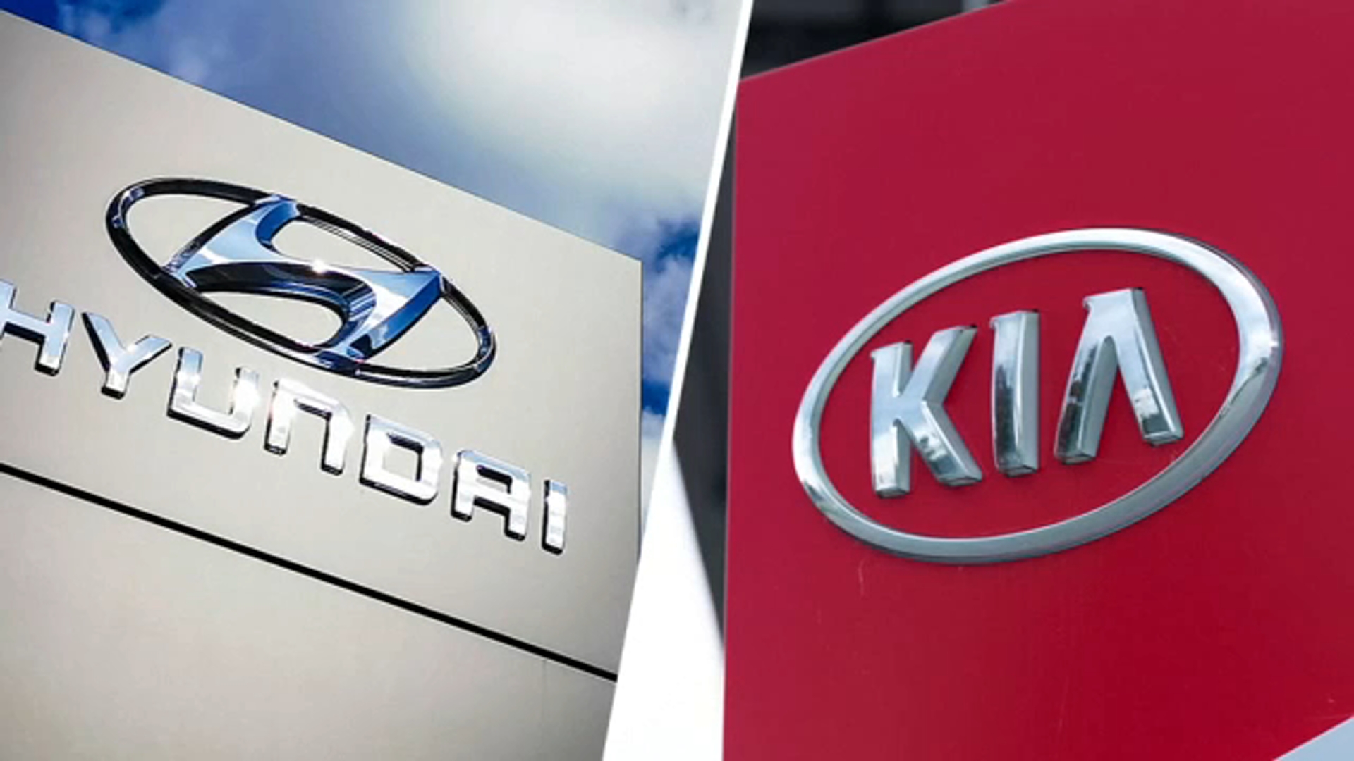 Hyndai and Kia logos side by side (ABC News)